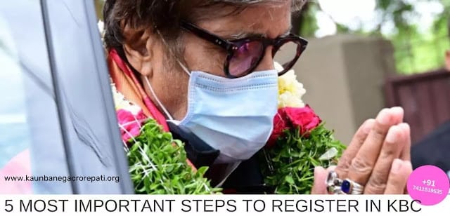 five Most Important Steps for registration