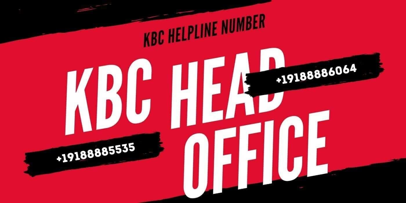 KBC helpline number