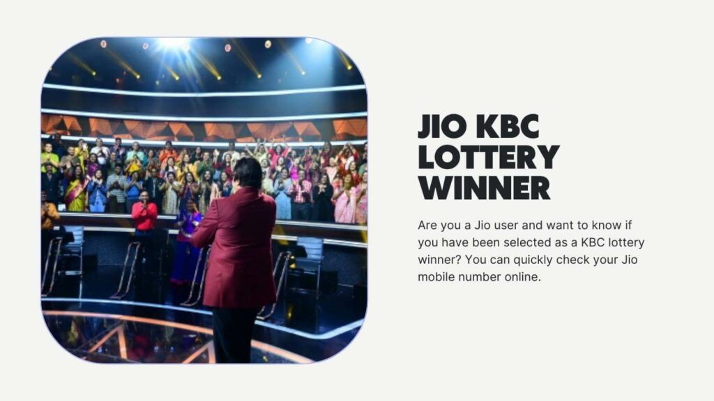 Jio KBC Lottery Winner