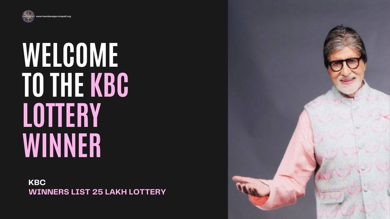 KBC Lottery Winner
